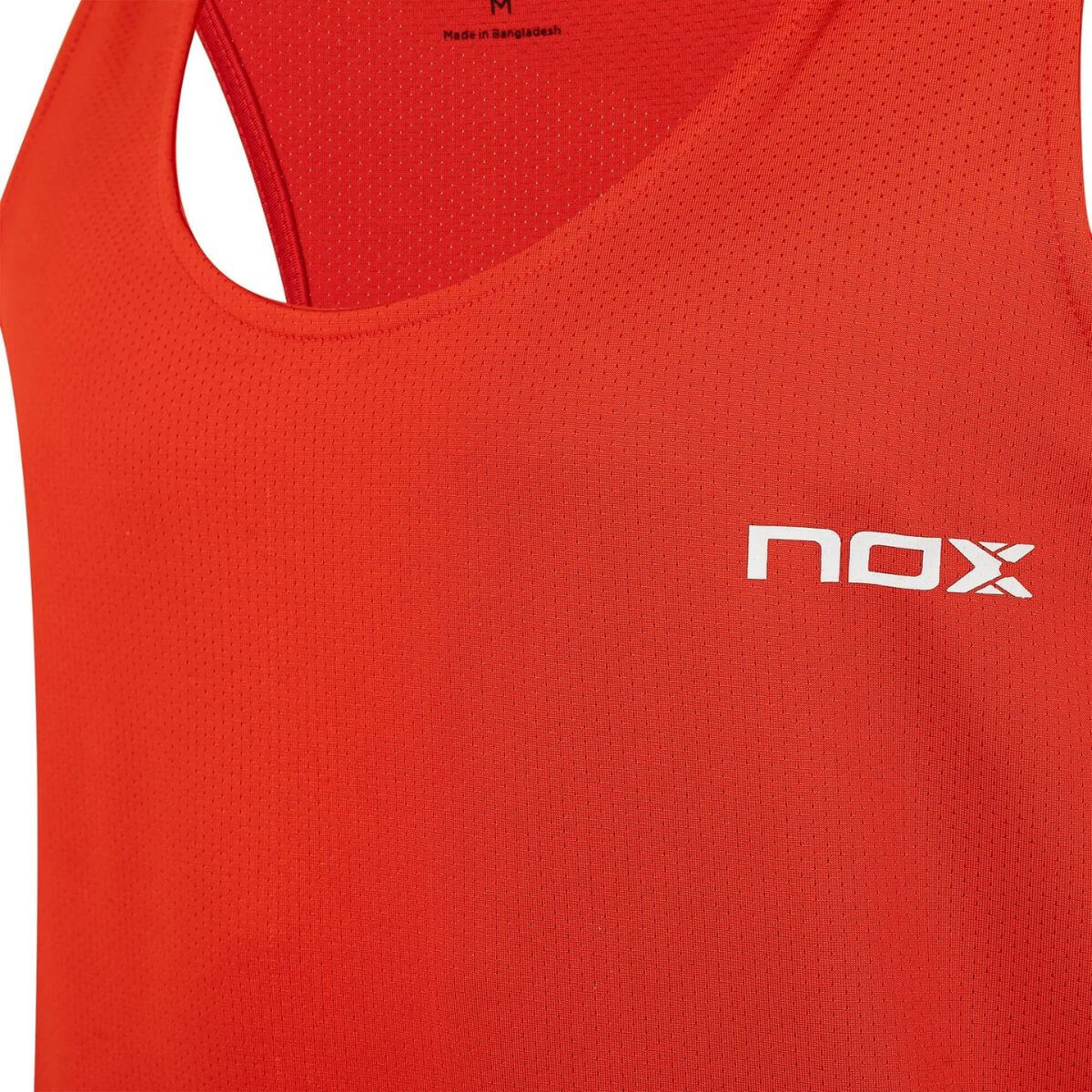 NOX CAMISETA HOMBRE TIRANTES ROJA