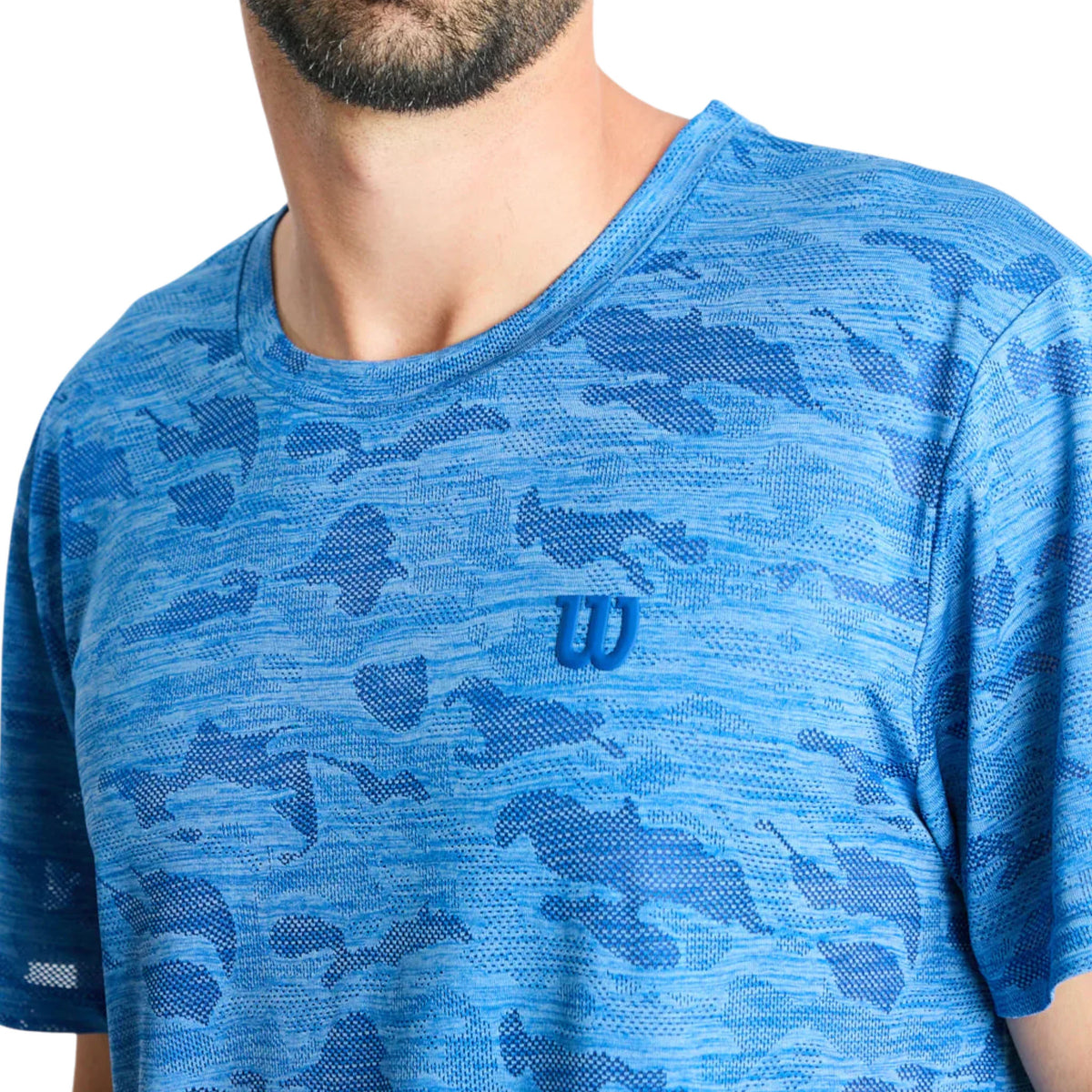 WILSON POLERA CAMUFLAJE AZUL