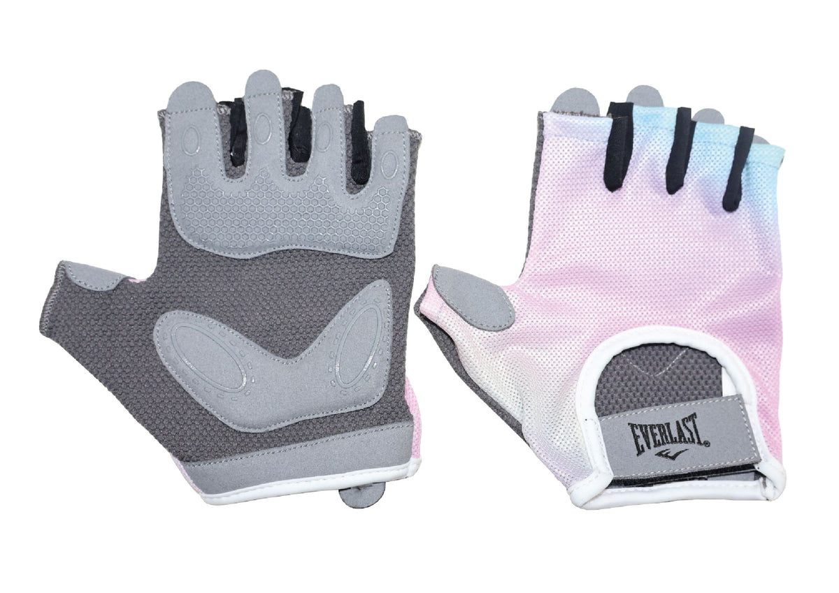 EVERLAST GUANTE FITNESS VIP MUJER ROSADO GRIS