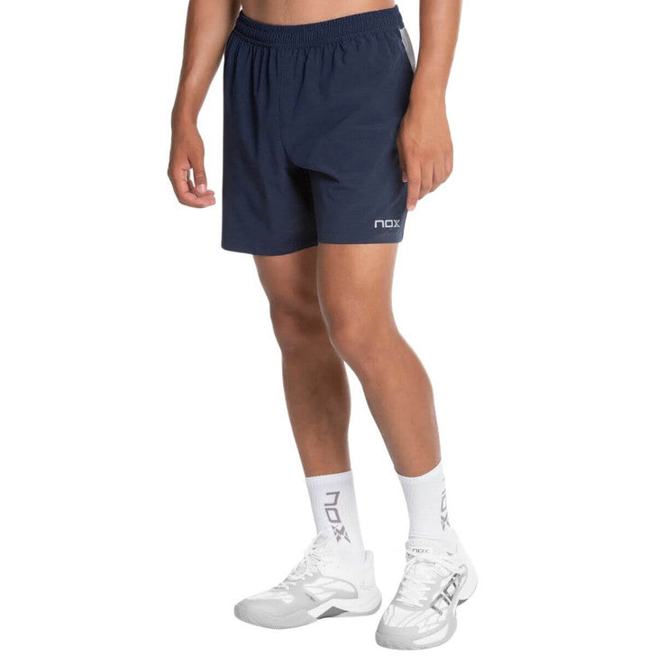 NOX SHORT TEAM AZUL MARINO GRIS