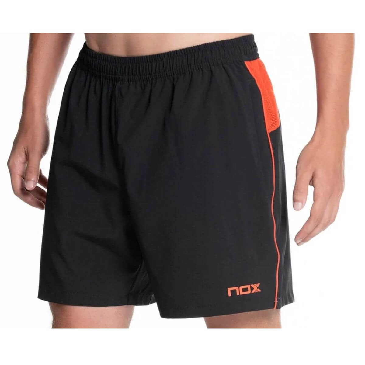 NOX SHORT TEAM NEGRO ROJO