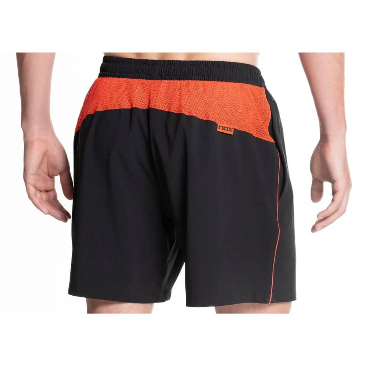 NOX SHORT TEAM NEGRO ROJO