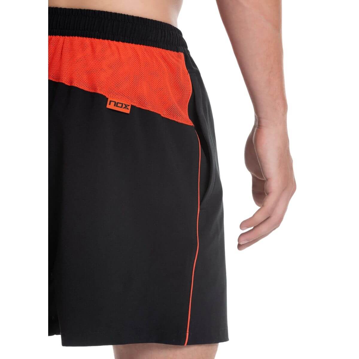 NOX SHORT TEAM NEGRO ROJO