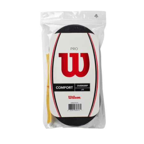 WILSON OVERGRIP PRO NEGRO 30 UNIDADES