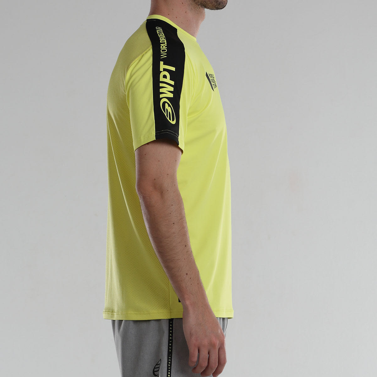 BULLPADEL CAMISETA WPT LIRON LIMON