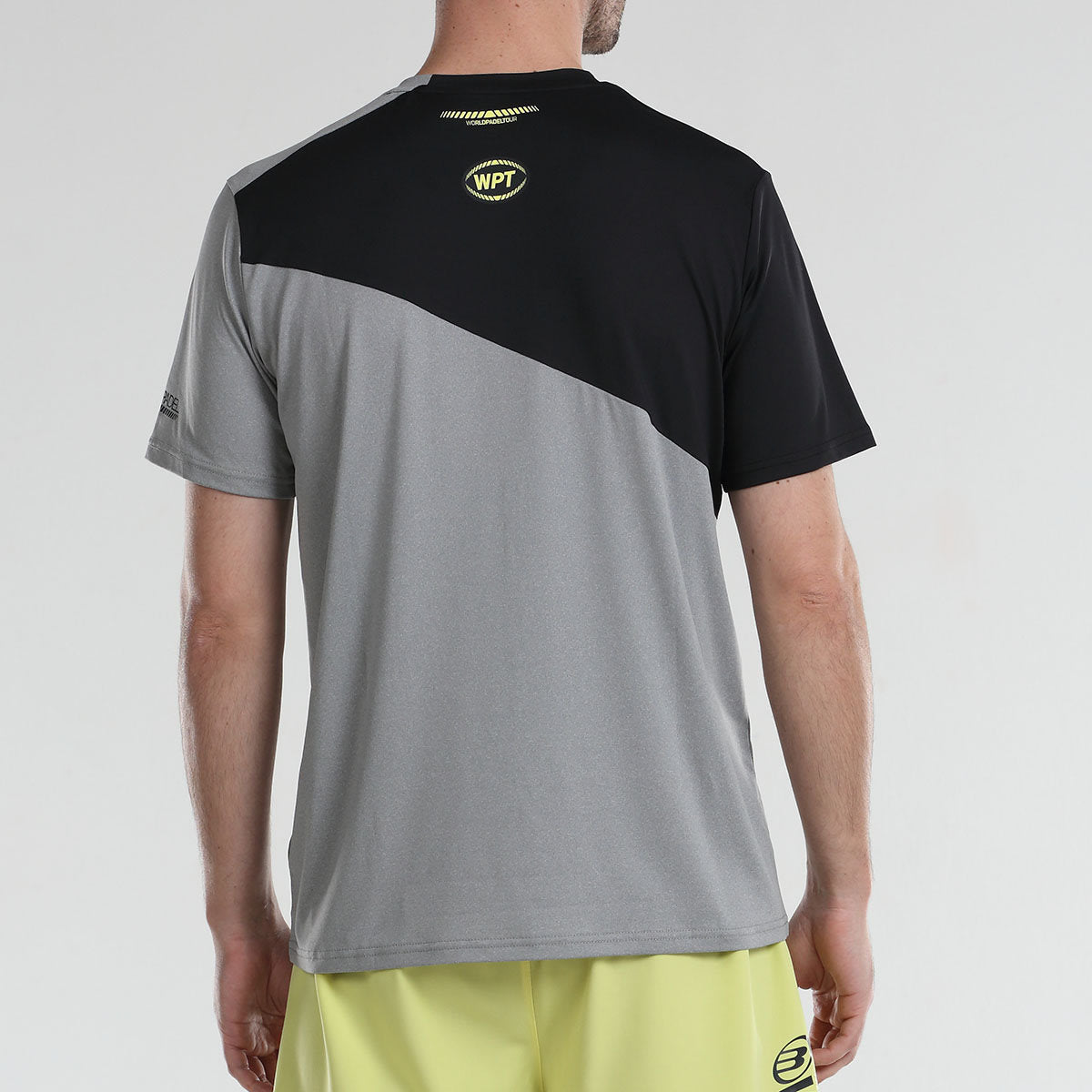 BULLPADEL POLERA HOMBRE LUCIO GRIS MEDIO VIGORE