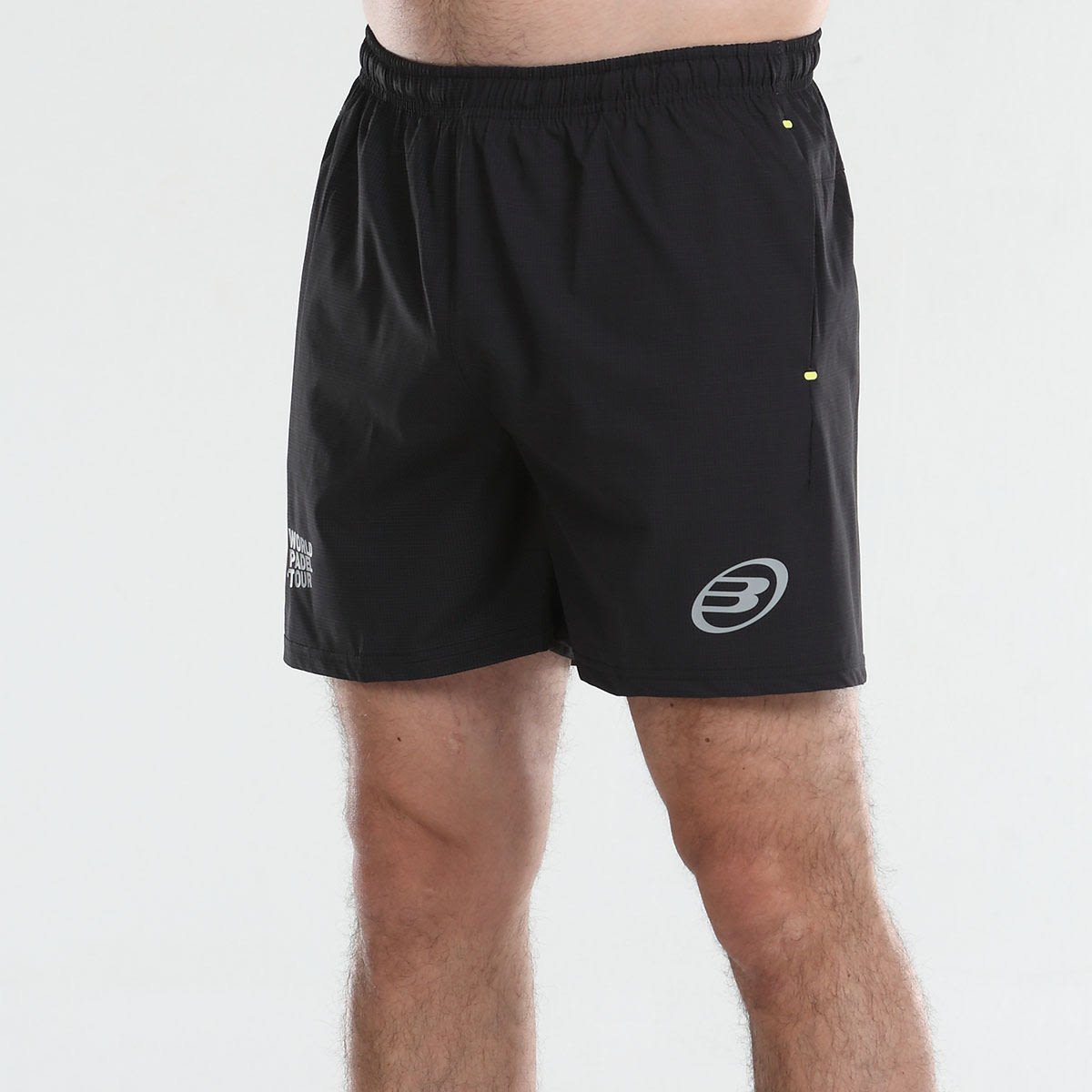 BULLPADEL SHORT HOMBRE LUNES NEGRO