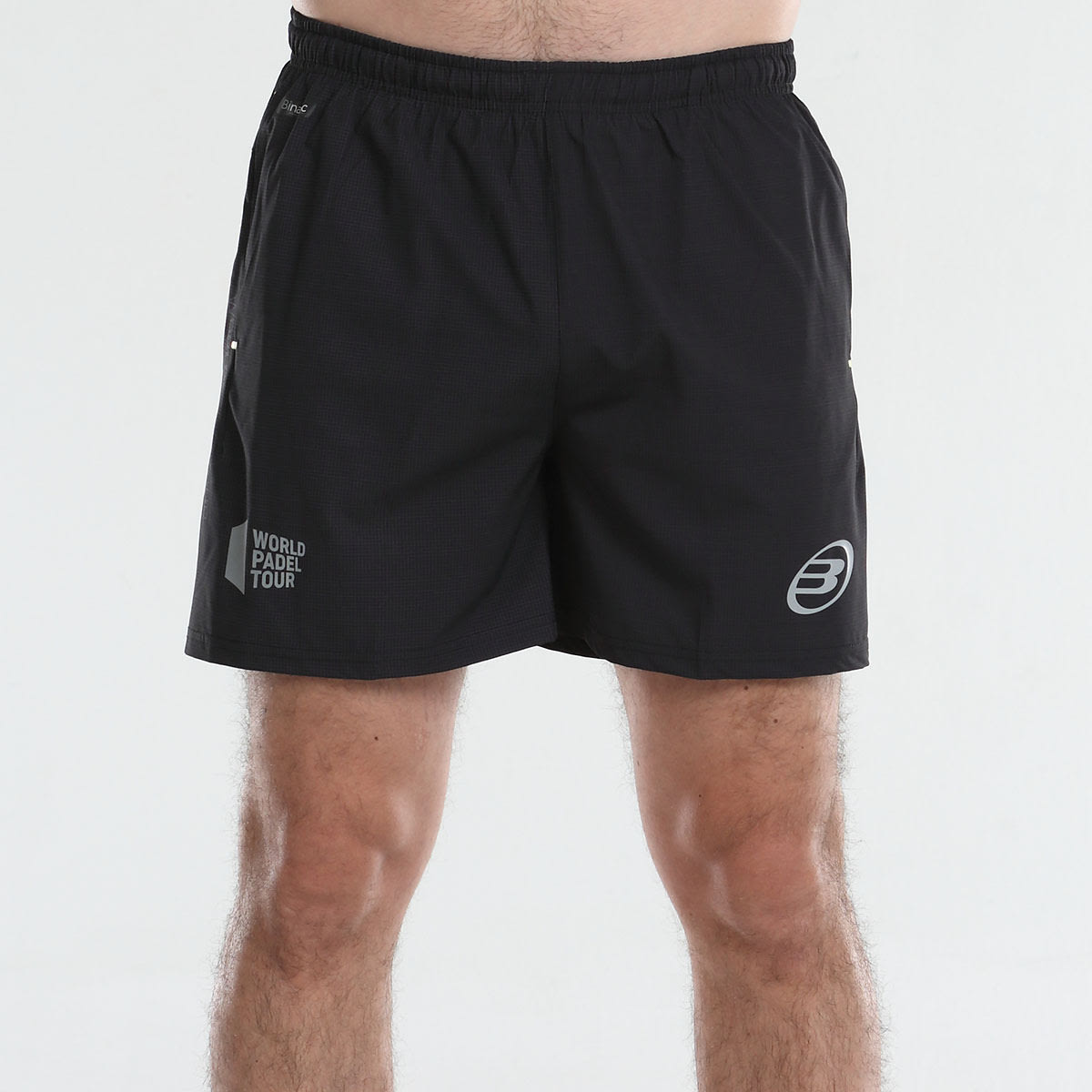 BULLPADEL SHORT HOMBRE LUNES NEGRO