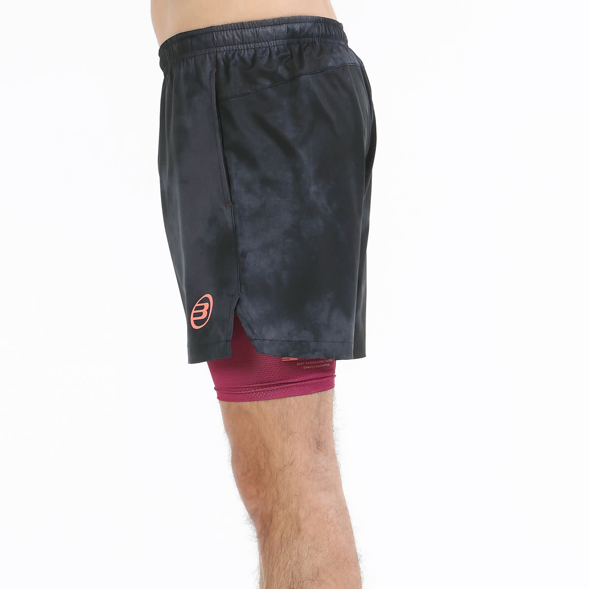 BULLPADEL SHORT MITON NEGRO