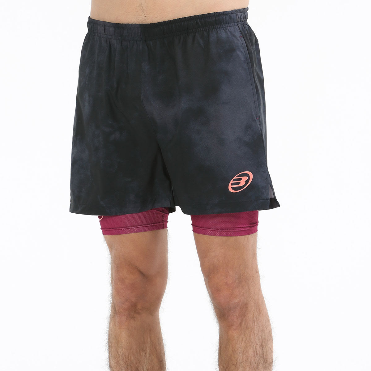 BULLPADEL SHORT MITON NEGRO