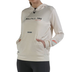 BULLPADEL SUDADERA TONAL MARFIL