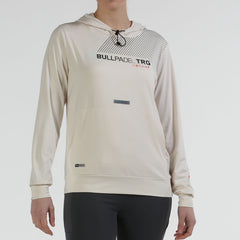 BULLPADEL SUDADERA TONAL MARFIL