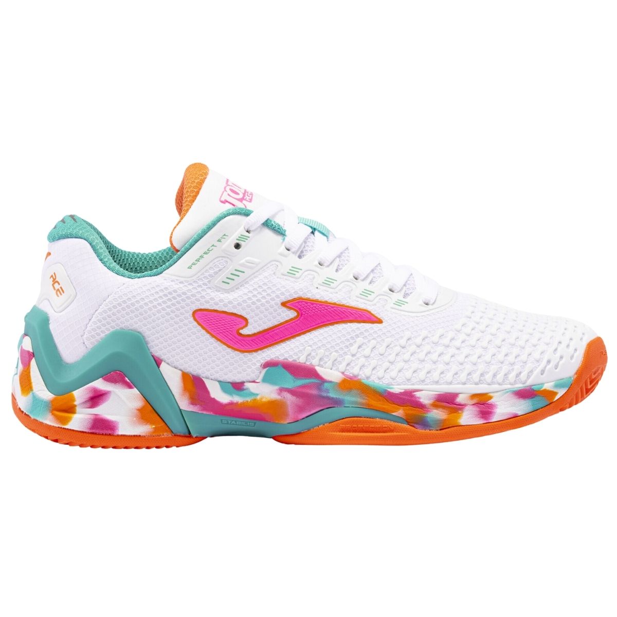 JOMA ZAPATILLA ACEL LADY WHITE ORANGE