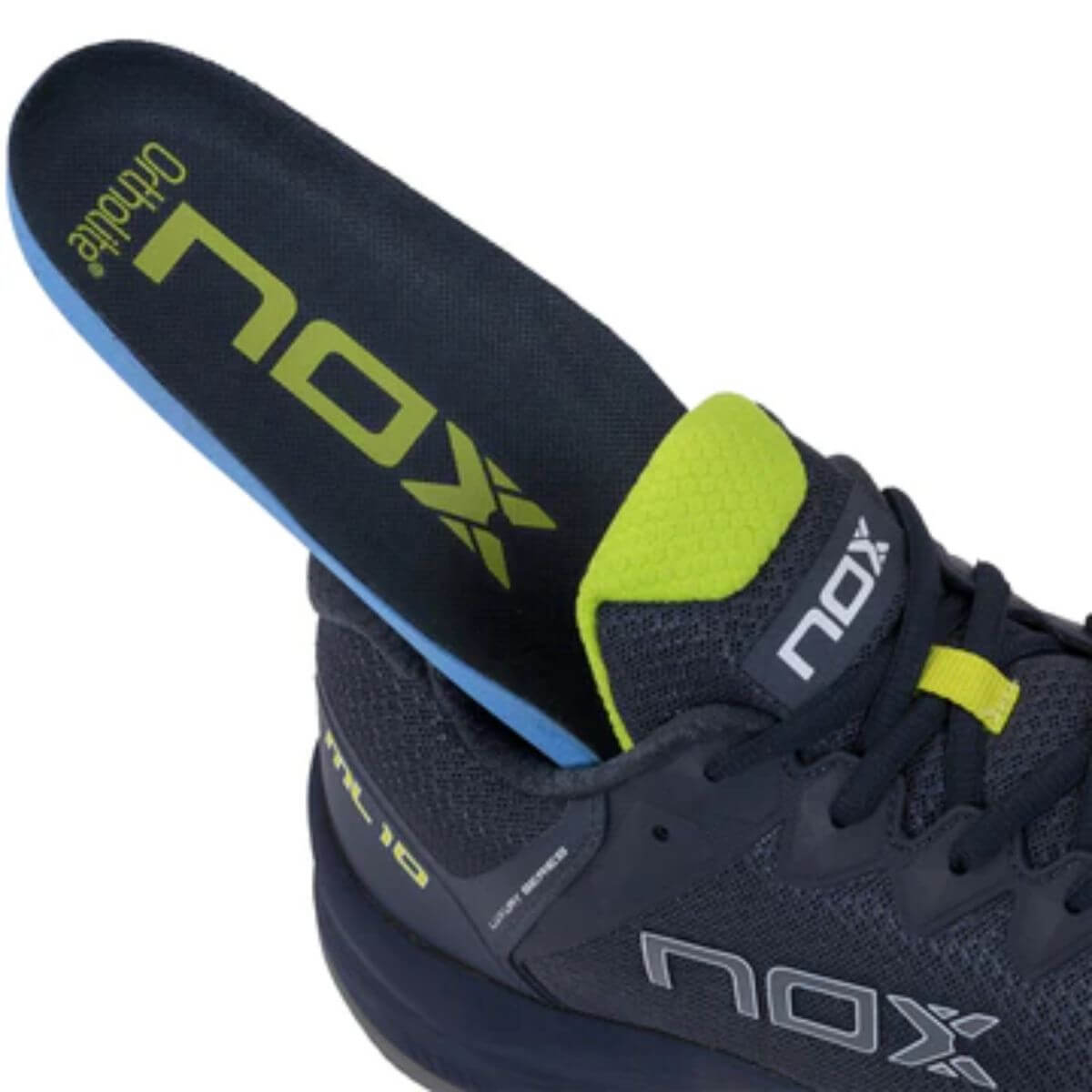 NOX ZAPATILLA  HEXA ML10 NAVY LIMA