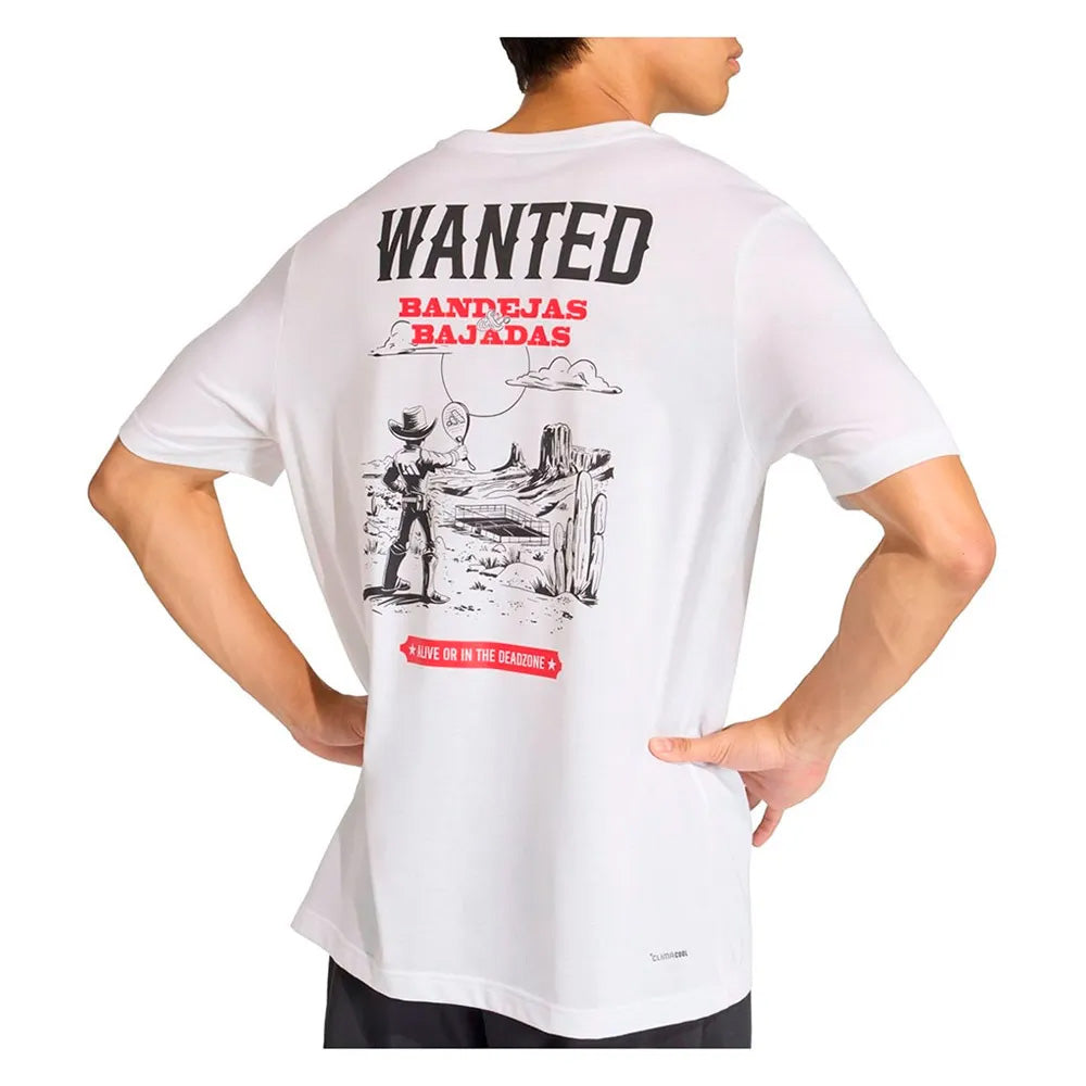 ADIDAS POLERA PADEL WANTED WHITE