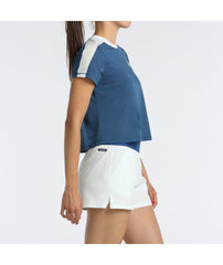 BULLPADEL CAMISETA BILMA AZUL MUJER