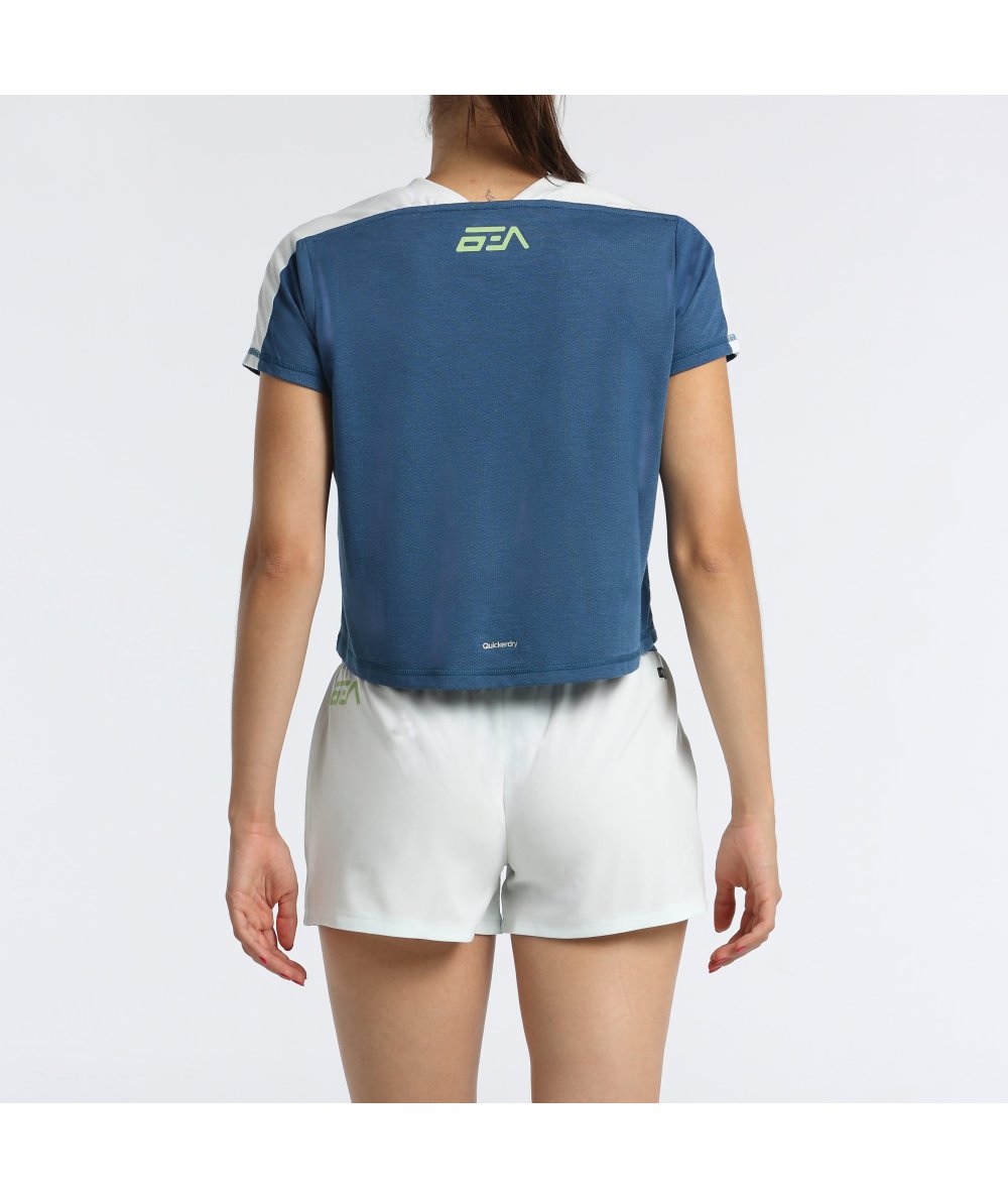 BULLPADEL CAMISETA BILMA AZUL MUJER