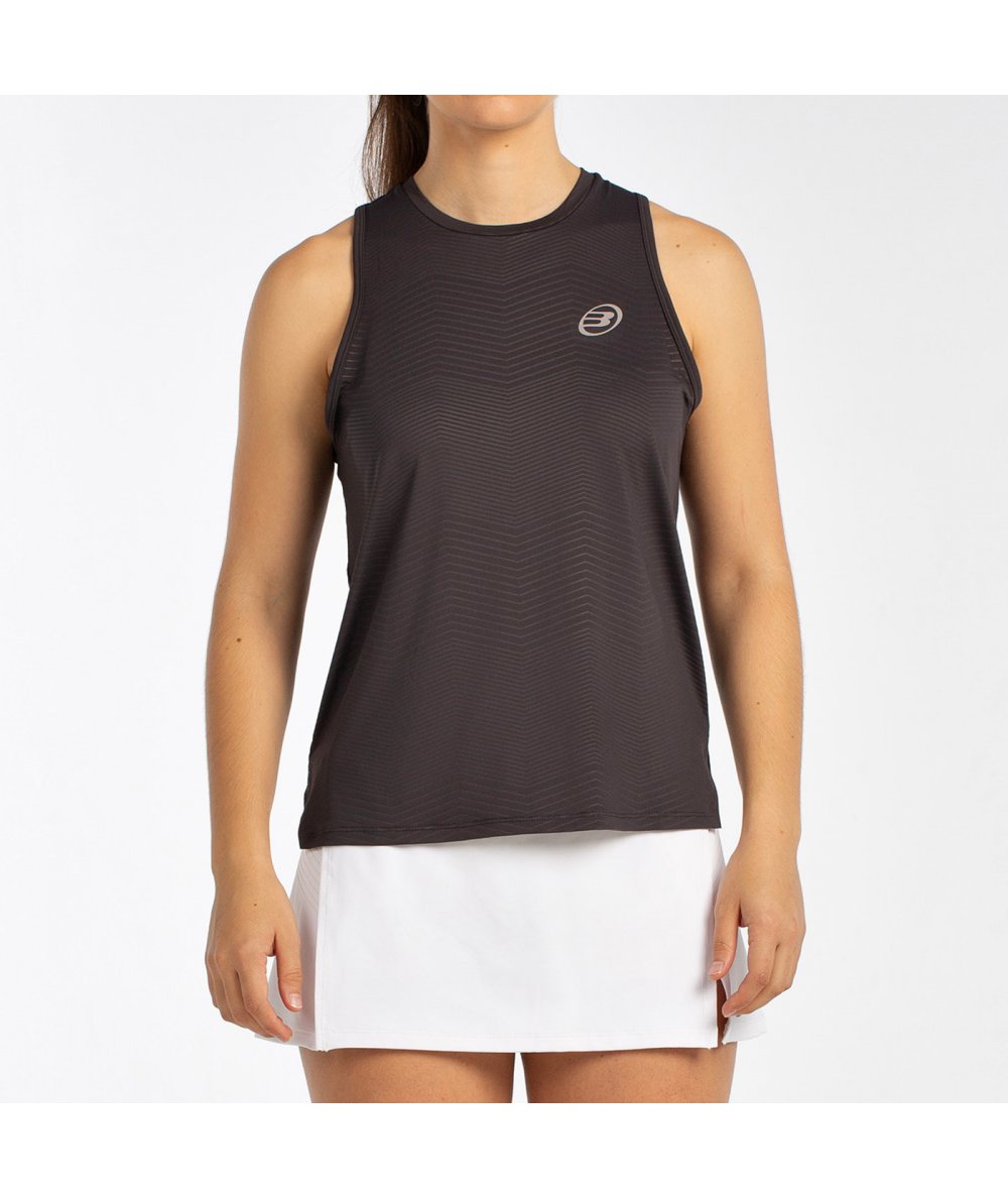 BULLPADEL POLERA ETILO AZABACHE MUJER