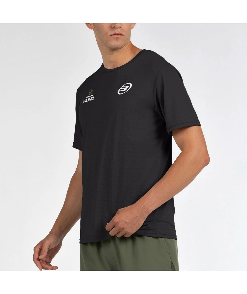 BULLPADEL POLERA PRILEP NEGRO