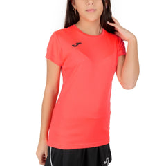 JOMA POLERA MUJER COMBI CORAL FLUOR