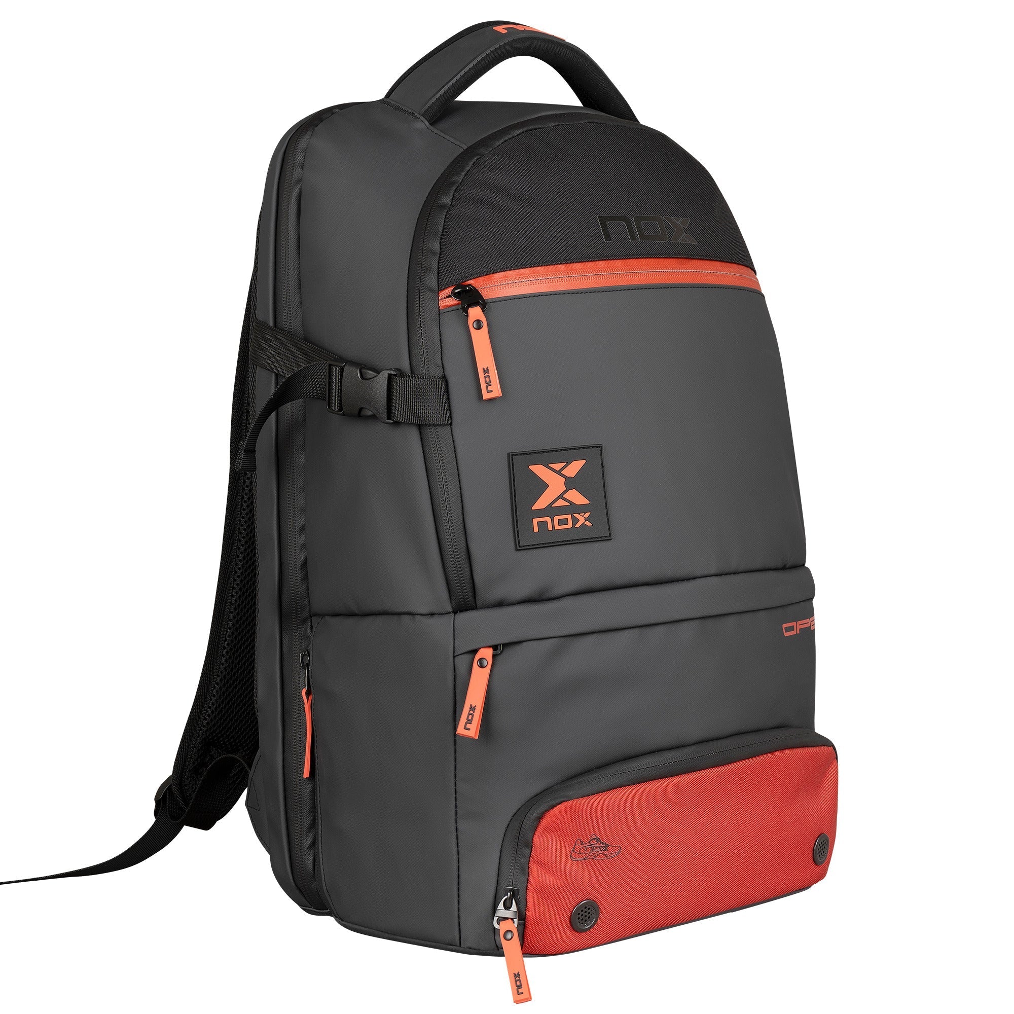 NOX MOCHILA LUXURY OPEN SERIES negro/rojo