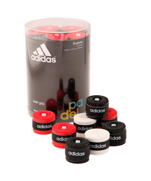 ADIDAS OVERGRIP COLORES NEGRO ROJO BLANCO