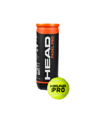 HEAD PELOTAS PADEL PRO 3B AMARILLO