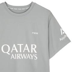 NOX POLERA SPONSOR GRIS AGUSTIN TAPIA AT10 2025