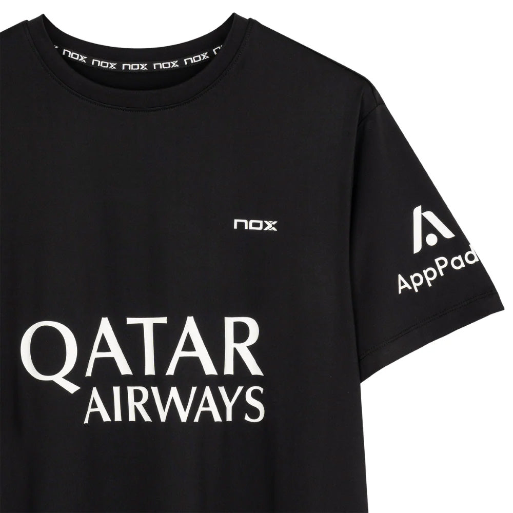 NOX POLERA AGUSTIN TAPIA AT10 SPONSOR NEGRA 2025