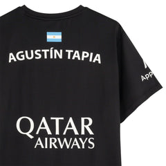 NOX POLERA AGUSTIN TAPIA AT10 SPONSOR NEGRA 2025