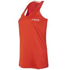 NOX CAMISETA MUJER TIRANTES ROJA