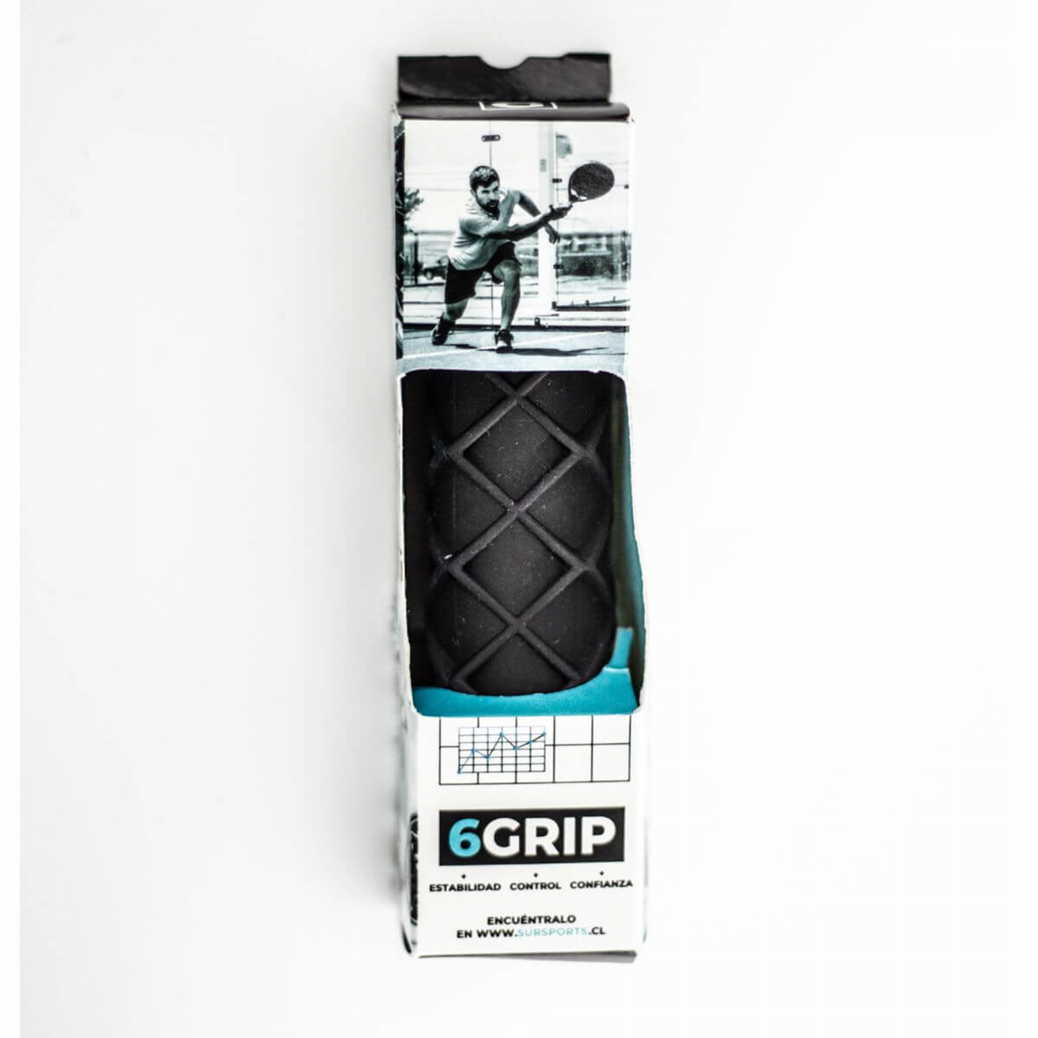 6GRIP GRIP SILICONA ANTIVIBRACION NEGRO