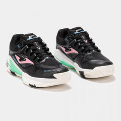 JOMA PADEL ZAPATILLA MUJER SLAM LADY NEGRA