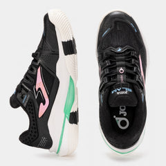 JOMA PADEL ZAPATILLA MUJER SLAM LADY NEGRA