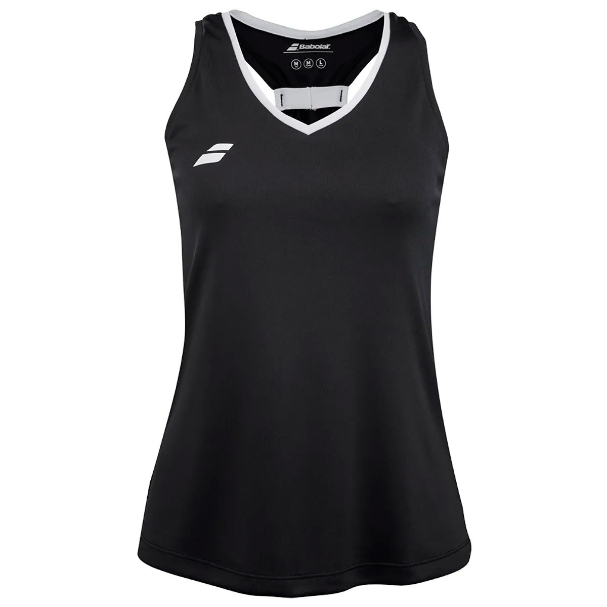 BABOLAT POLERA MUJER PLAY TANK TOP NEGRA