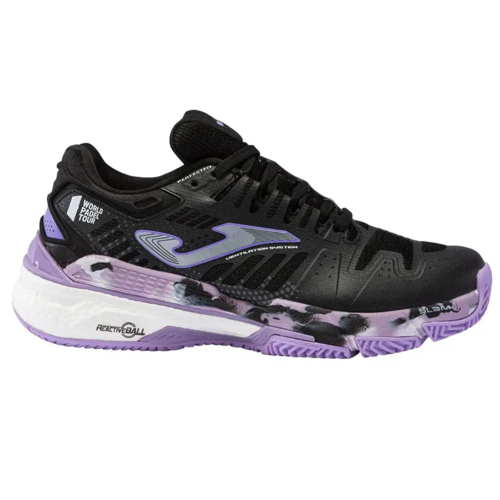 JOMA ZAPATILLA T. SLAM LADY 2301 NEGRO PURPURA