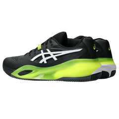 ASICS ZAPATILLA HOMBRE GEL RESOLUTION X CLAY BLACK/WHITE