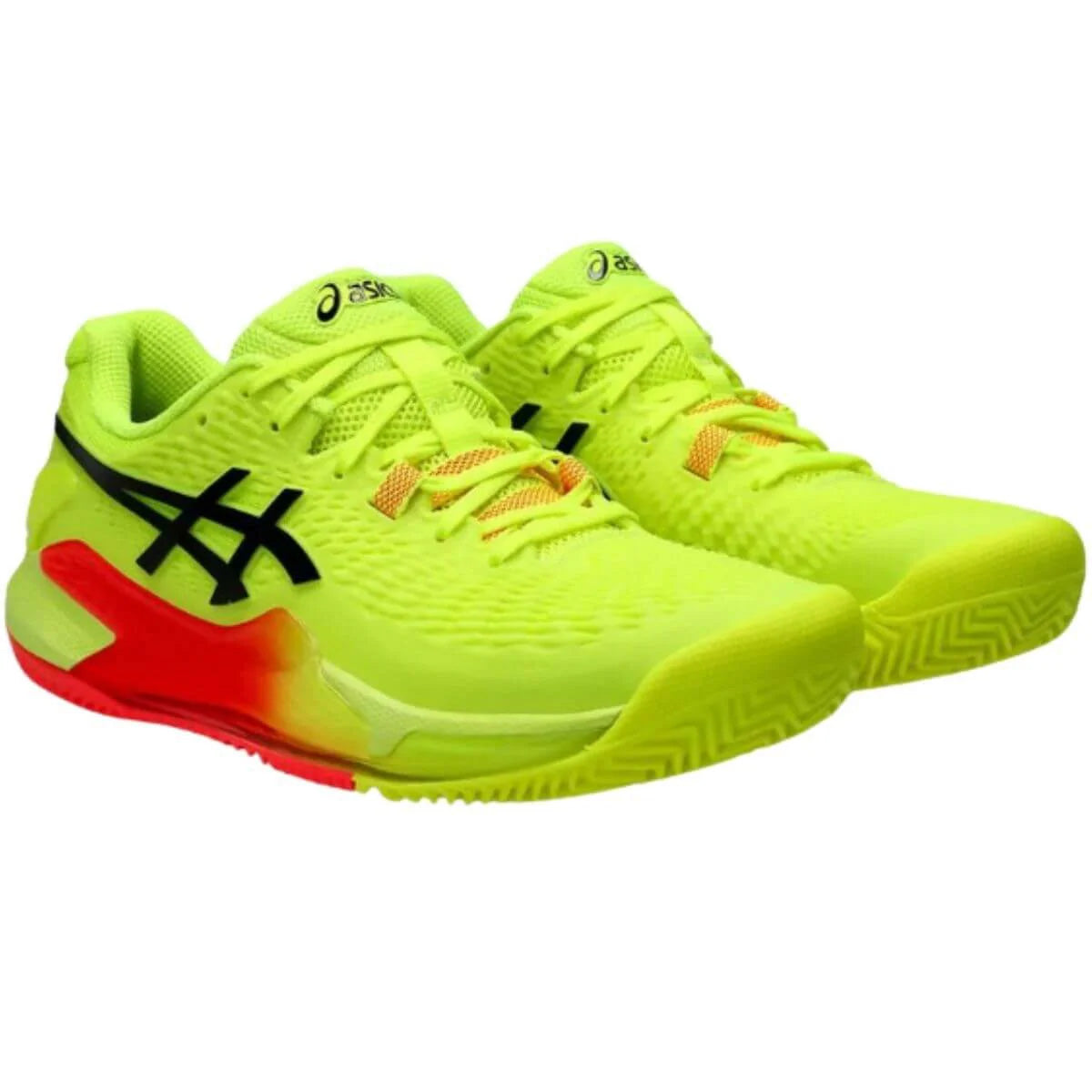 ASICS ZAPATILLA MUJER GEL RESOLUTION  9 CLAY PARIS YELLOW