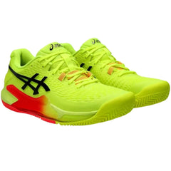 ASICS ZAPATILLA MUJER GEL RESOLUTION  9 CLAY PARIS YELLOW